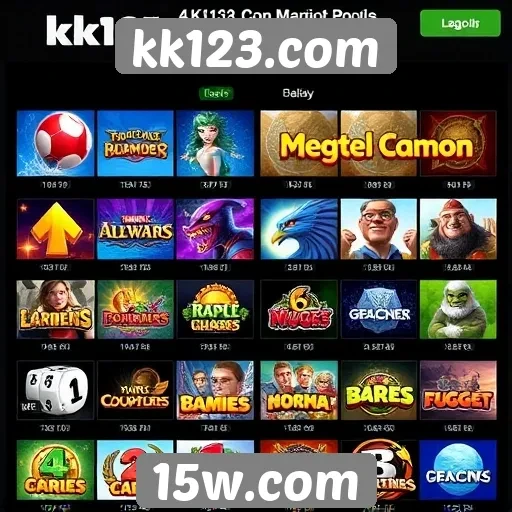 Comparativo de jogos populares no kk123.com